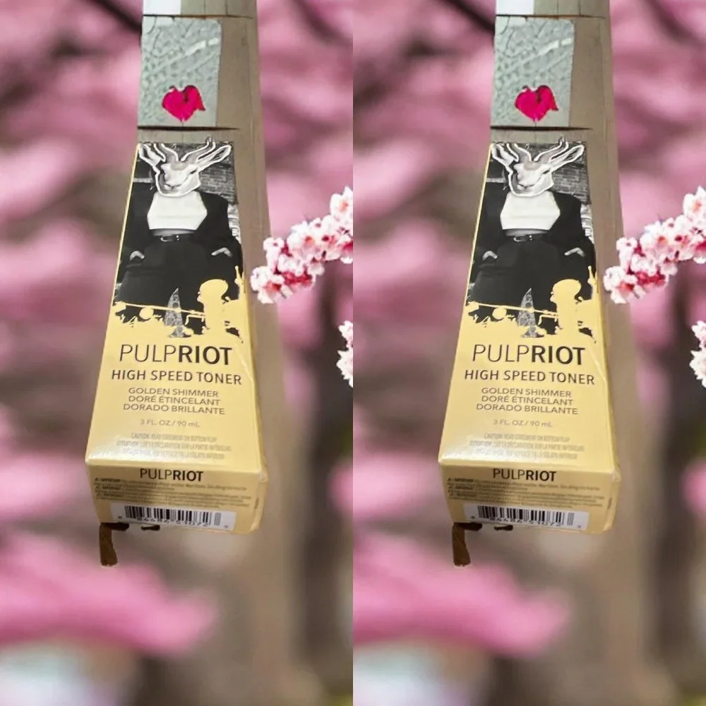 Pulp Riot Platinum Golden Shimmer Speed Toner 3 oz- 2 units